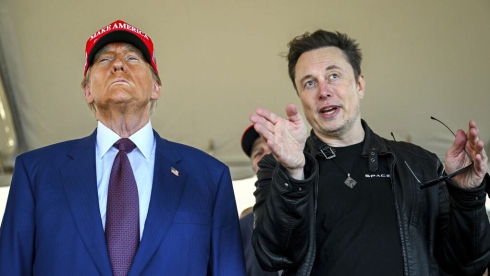 trump - musk elon